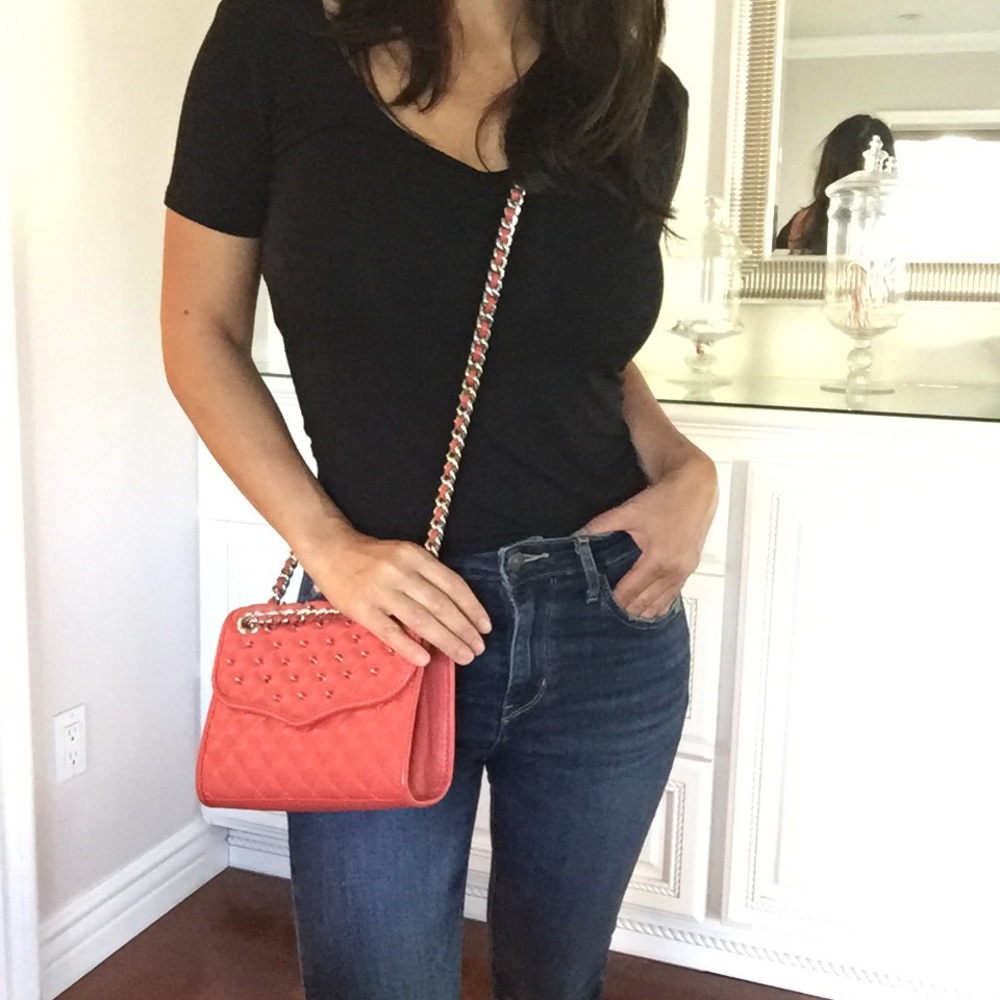 Rebecca Minoff studded purse - Picture 2 of 8